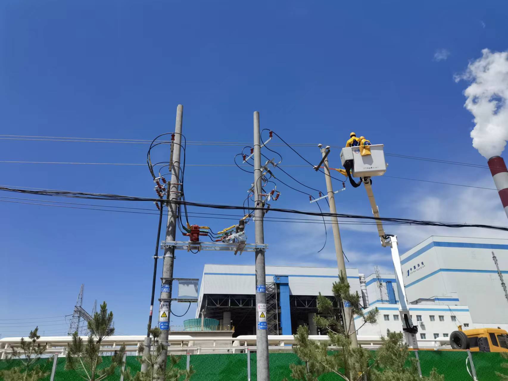 榆林市源鑫环保科技有限公司配电安装工程 