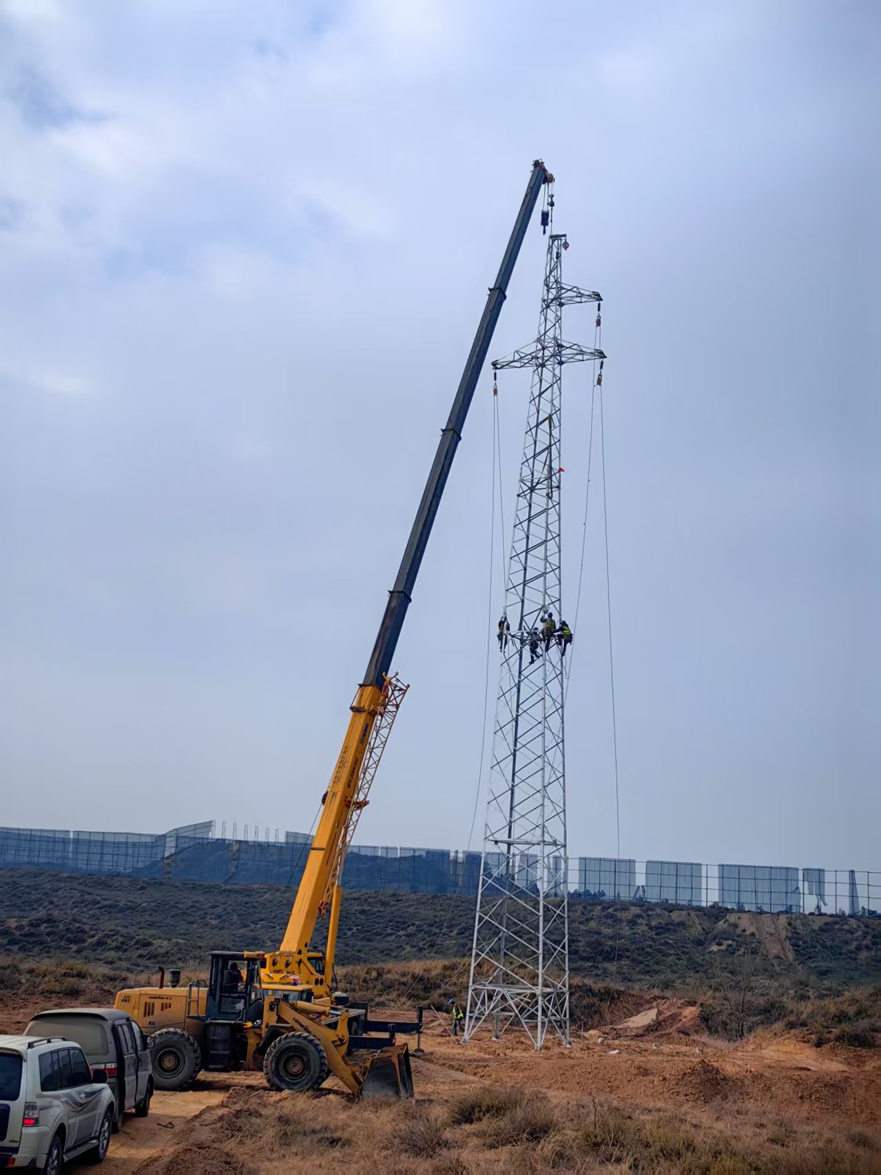 热烈庆祝|韩家湾煤矿35kV线路改造工程项目送电成功！！！